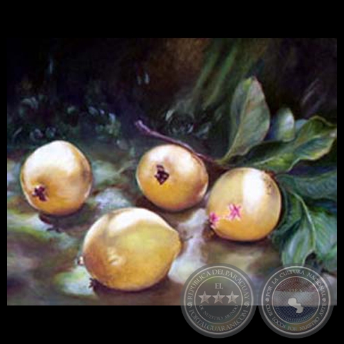 GUAYABAS - Óleo de BEATRÍZ HOLDEN